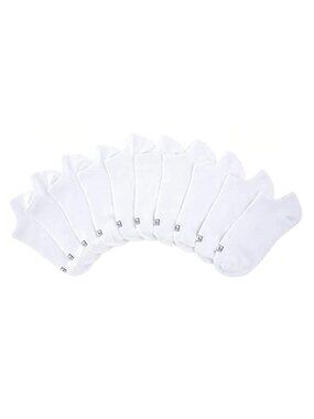 Womens Cotton Crew Socks Seamless Toe Non Slip Heel Soft Stretch Everyday Socks